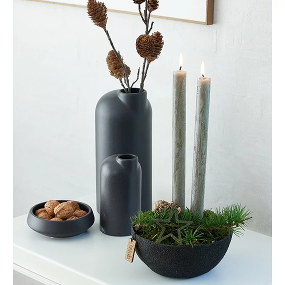 Wood'z tál M méretben és fekete ash színben