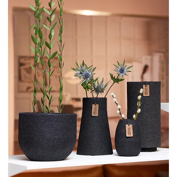 WOOD’z kollekció váza – stílusos, környezettudatos lakásdekoráció