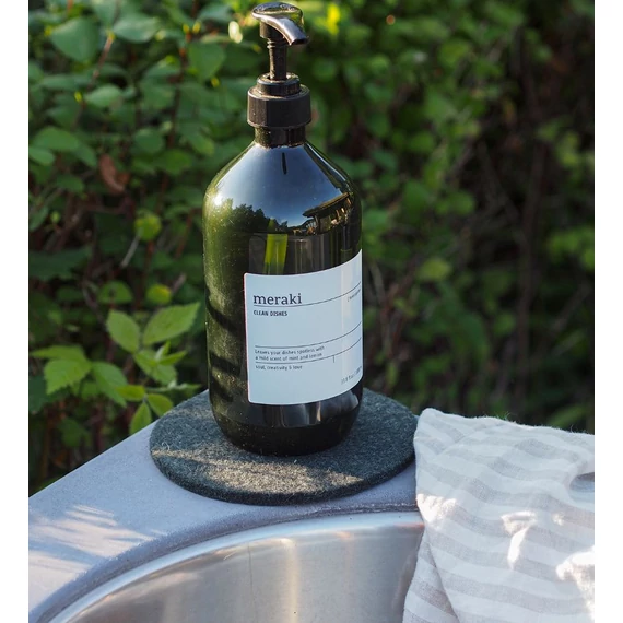 WOOL Zero waste gyapjú alátét - 36cm - szürke