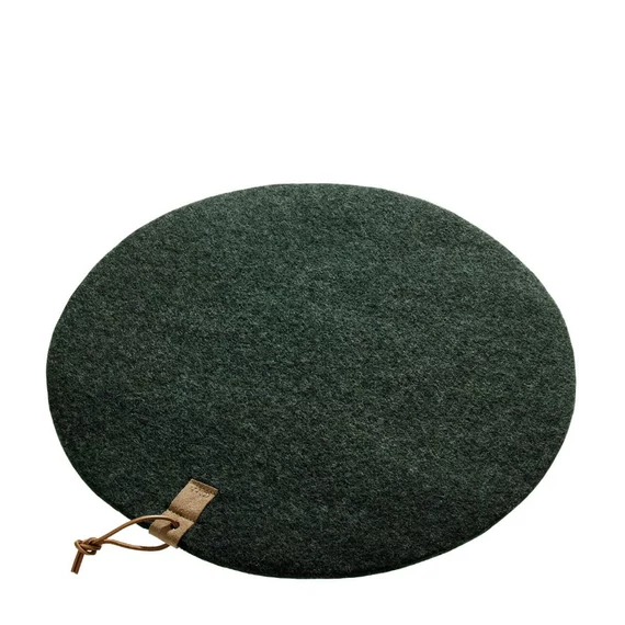 WOOL Zero waste gyapjú alátét - 36cm - zöld