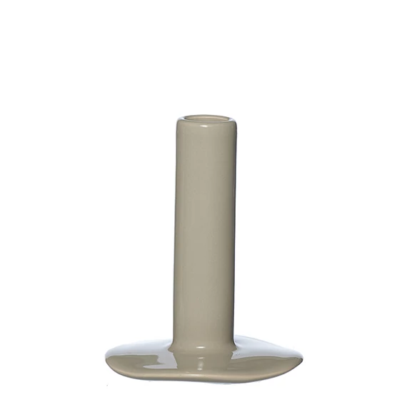 Lily váza fényes homokszínben, kis méret