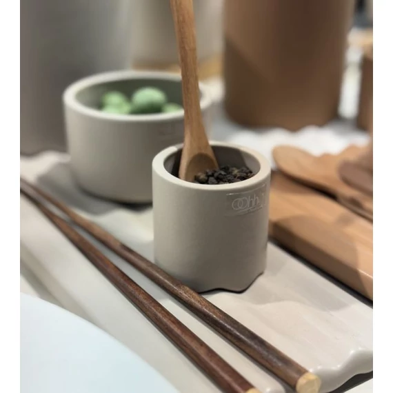 Wave só és bors tartó - matt bézs - S