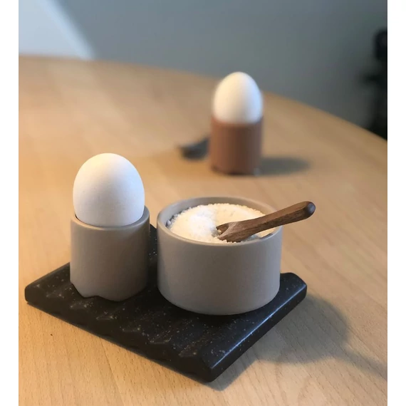 Wave só és bors tartó - matt bézs - S