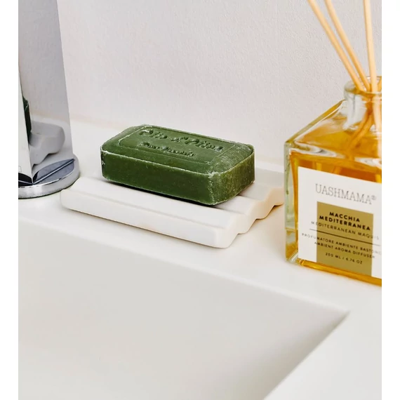 Wave kerámia alátét - matt fehér - XS