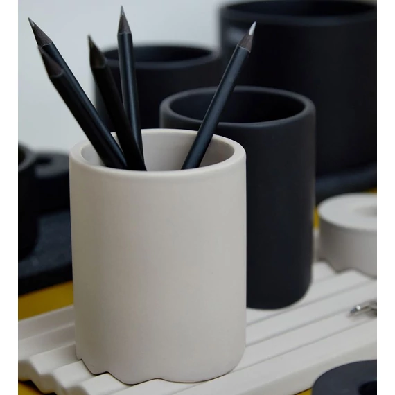 Wave kaspó/tároló - matt bézs - XL