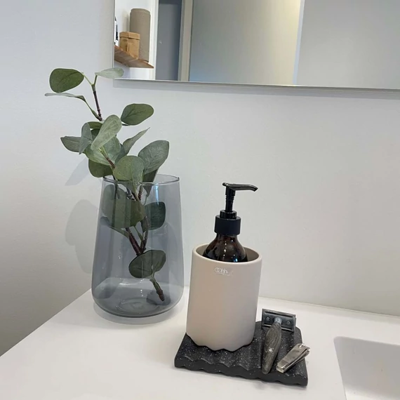 Wave kerámia alátét - matt bézs - S