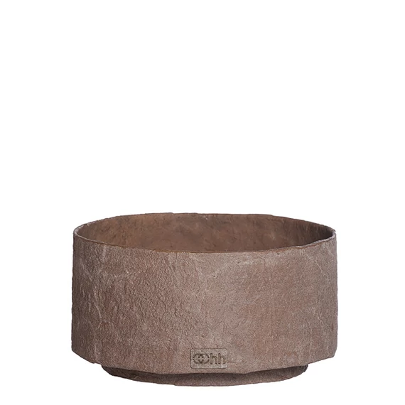 TERRA tál - világosbarna - L