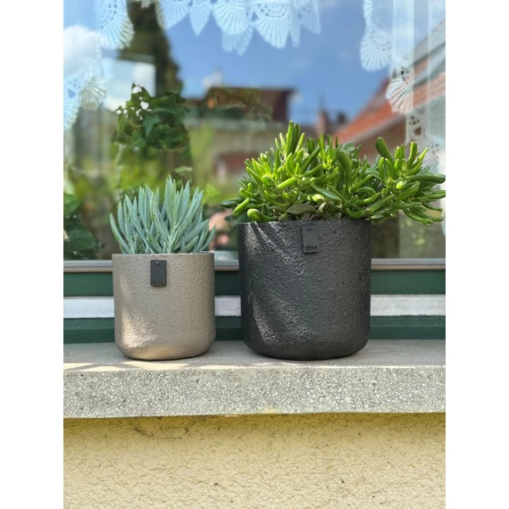 ALL NATURE kültéri kaspó - fekete - M