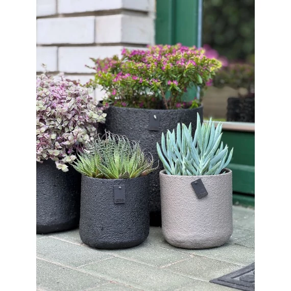 ALL NATURE kültéri kaspó - fekete - XL