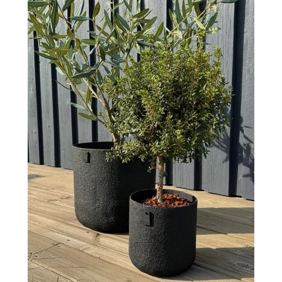 ALL NATURE kültéri kaspó - fekete - XL