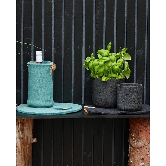 ALL NATURE kültéri kaspó - fekete - M