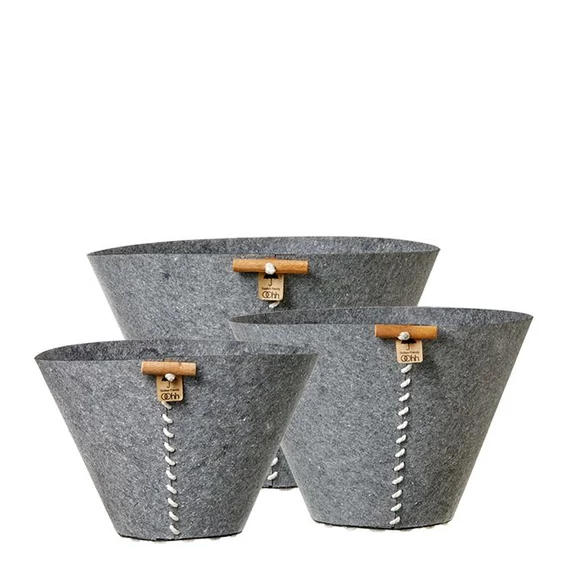 ÖKO FILC, kültéri V alakú tároló - szürke - M