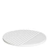 Kép 1/3 - Wave kör alakú alátét - matt fehér - XL
