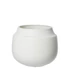 AYA kaspó/váza, homokszórt felület - fehér - S